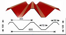 600型彩鋼板